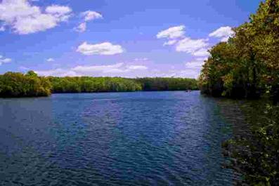 Green Falls Reservoir Over View 