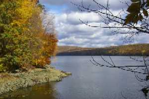 Lake Lillinonah is beautiful, especially in foliage season